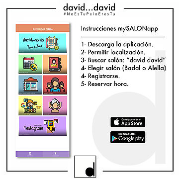 DESCARGA LA APP DE DAVID...DAVID